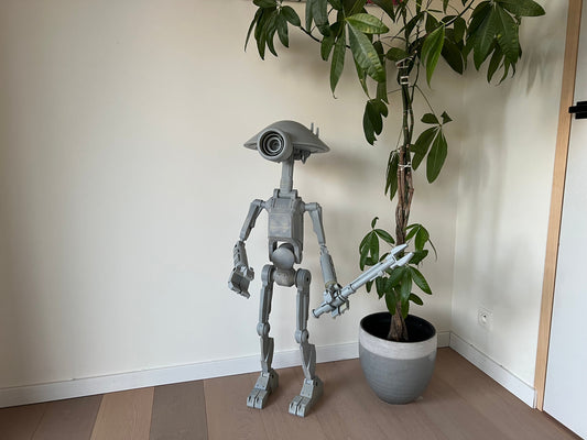 Pit Droid geïnspireerde robot